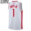 Dječji NBA Dres Houston Rockets Jabari Smith JR 1 Nike 2022-23 Association Edition Bijela Swingman